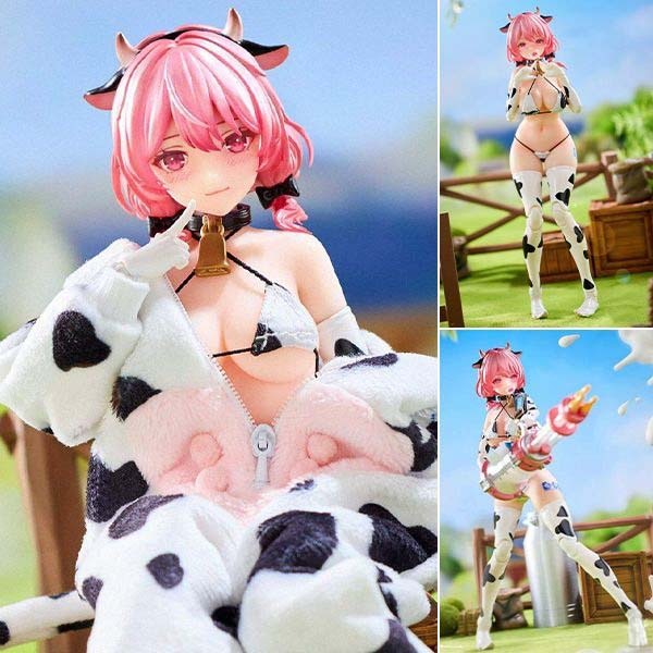 Action Figure 1/8 Cow Momo - Original Character By BearPanda x Eiifox