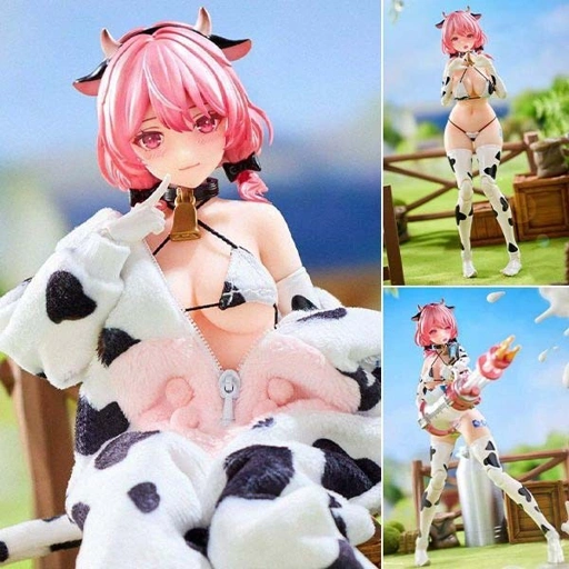 Image of Action Figure 1/8 Cow Momo - Original Character By BearPanda x Eiifox