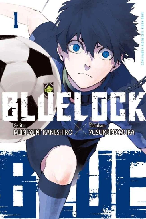 Image of [READY STOCK ITEM] Komik Blue Lock vol 01 - 05 bekas pemakaian wajar