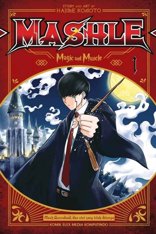 Image of [READY STOCK ITEM] Komik Mashle 01 - 05 bekas pemakaian wajar