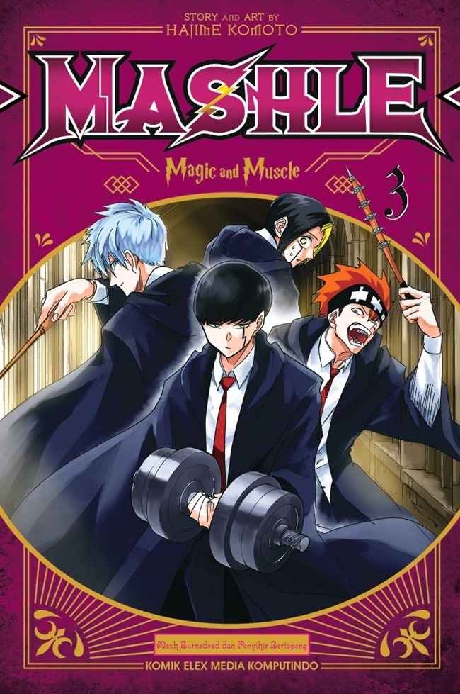 [READY STOCK ITEM] Komik Mashle 01 - 05 bekas pemakaian wajar