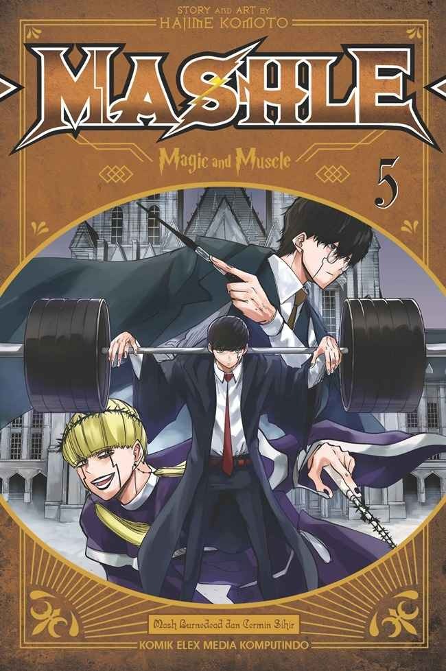 [READY STOCK ITEM] Komik Mashle 01 - 05 bekas pemakaian wajar