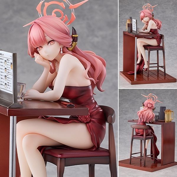 Scaled Figure 1/7 Rikuhachima Aru (Dress) - Memorial Lobby Ver. Blue Archive By Solarain