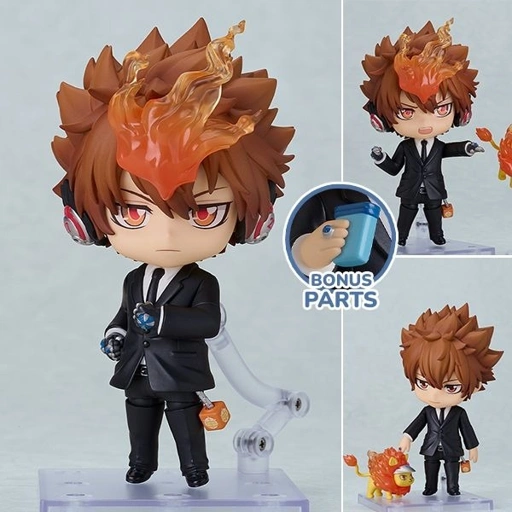 Image of [With Bonus] Nendoroid Tsunayoshi Sawada - Black Suit Ver. Katekyou Hitman REBORN! By Orange Rouge