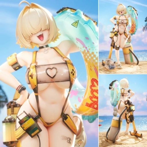 Image of Scaled Figure 1/7 Elegg - Boom and Shock Ver. Goddess of Victory: NIKKE By Hobby Sakura