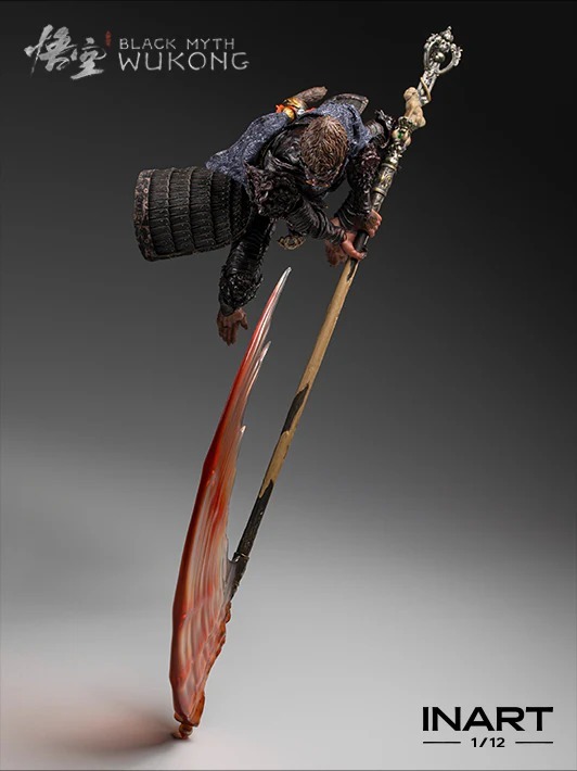 Action Figure 1/12 Sun Go Kong The Destined One Bronze Armor Set Ver. - Black Myth: Wukong By INART