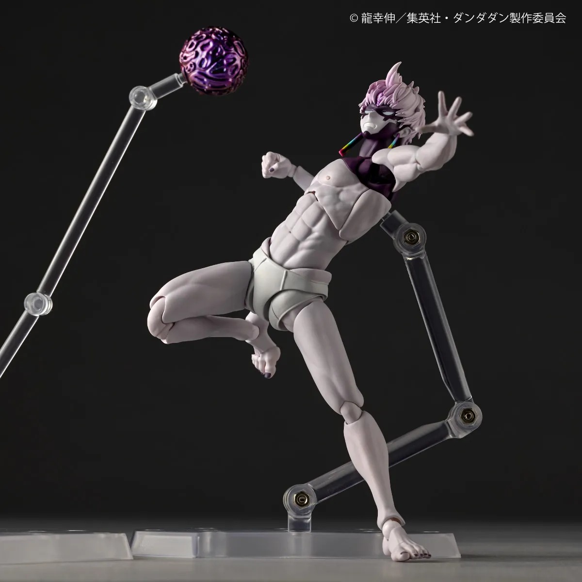Revoltech Action Figure Jiji / Enjouji Jin - Transformed Ver. DanDaDan / Dan Da Dan By Kaiyodo