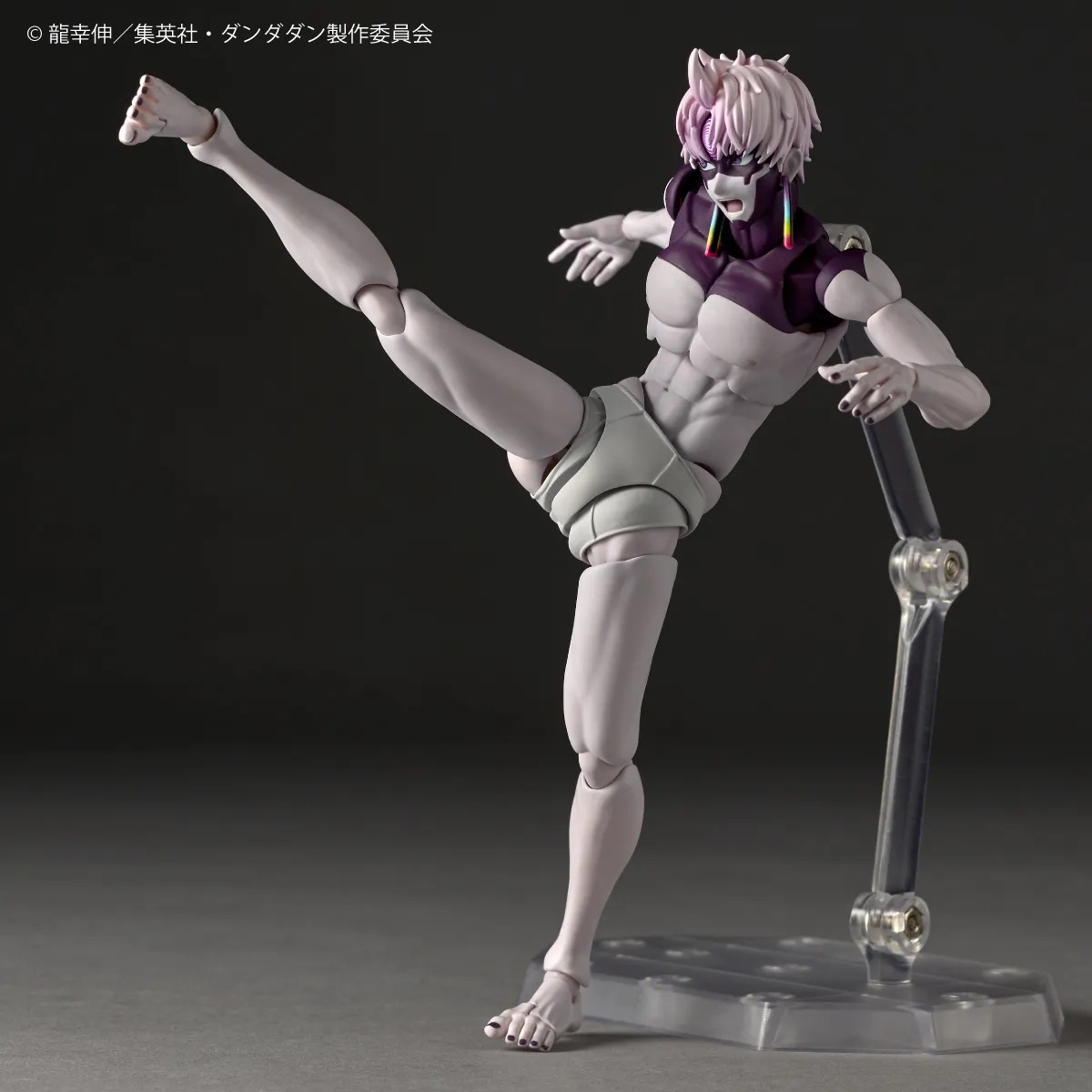 Revoltech Action Figure Jiji / Enjouji Jin - Transformed Ver. DanDaDan / Dan Da Dan By Kaiyodo