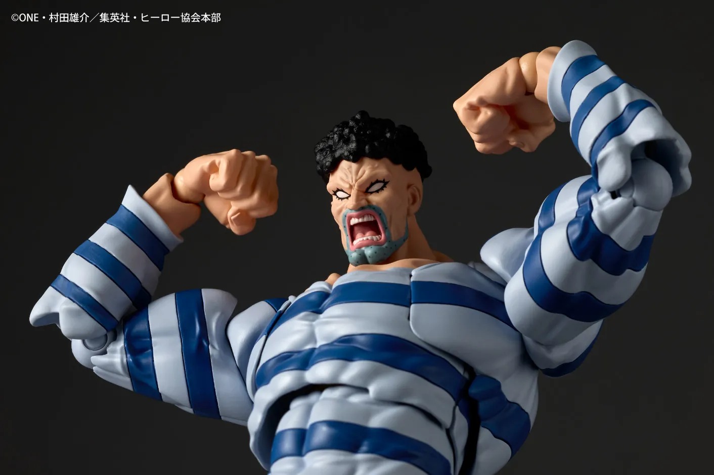 Revoltech Amazing Yamaguchi Action Figure Puri Puri Prisoner - One Punch Man By Kaiyodo