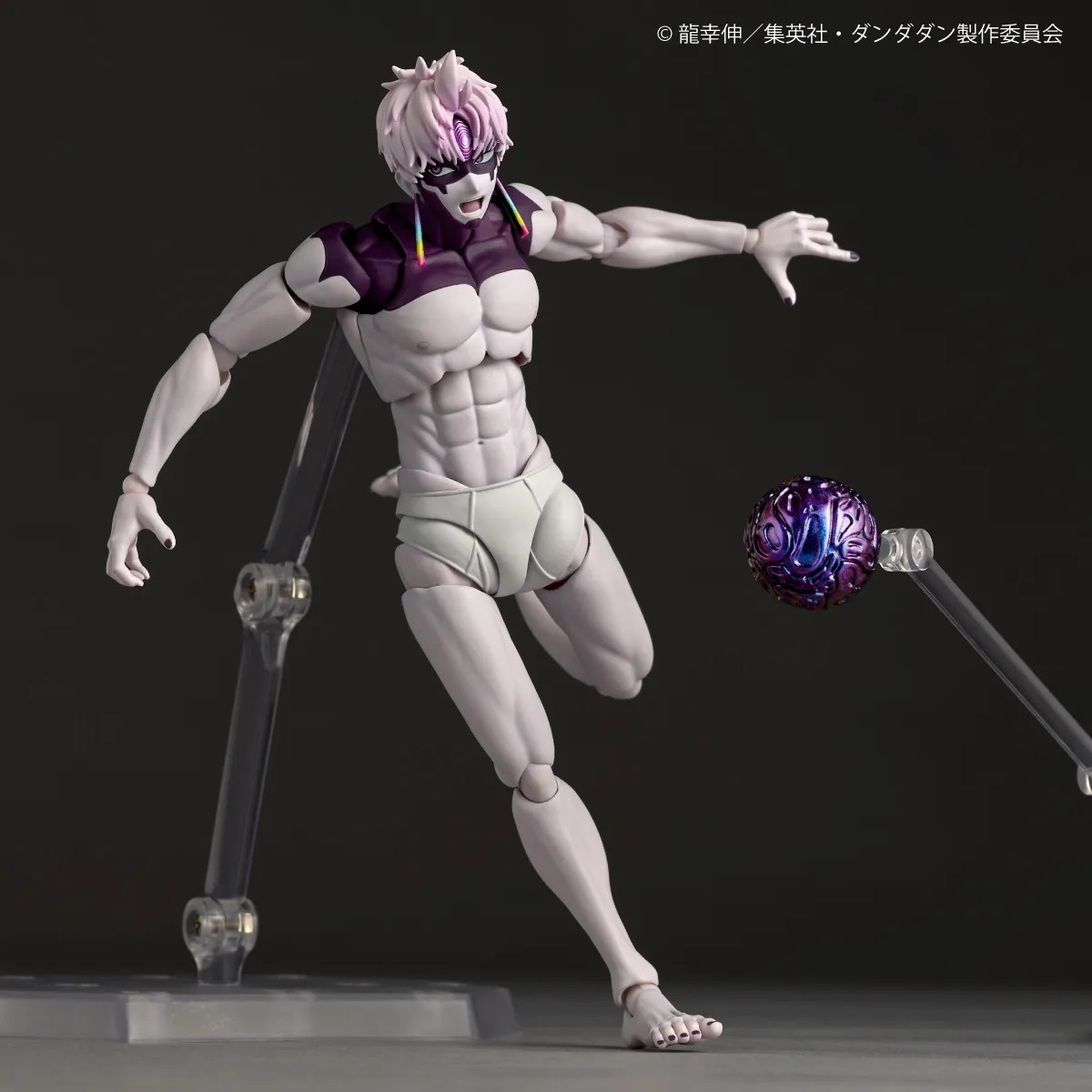 Revoltech Action Figure Jiji / Enjouji Jin - Transformed Ver. DanDaDan / Dan Da Dan By Kaiyodo