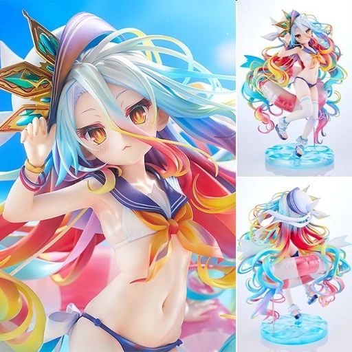 Image of Scaled Figure 1/7 Shiro - Sailor Swimsuit Ver. NO GAME NO LIFE By Good Smile Company