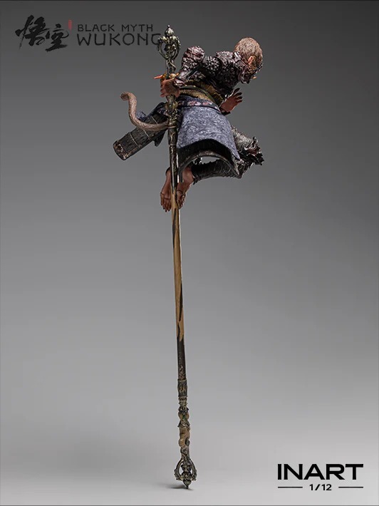 Action Figure 1/12 Sun Go Kong The Destined One Bronze Armor Set Ver. - Black Myth: Wukong By INART
