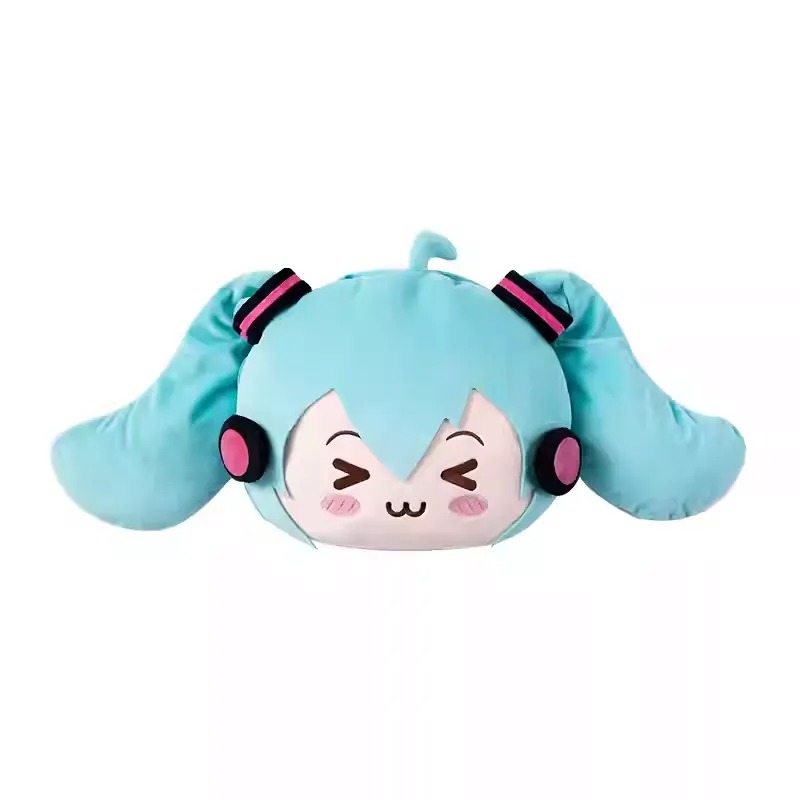 Multifunctional Pillow & Blanket Hatsune Miku Squinty Eyes Series By Moeyu