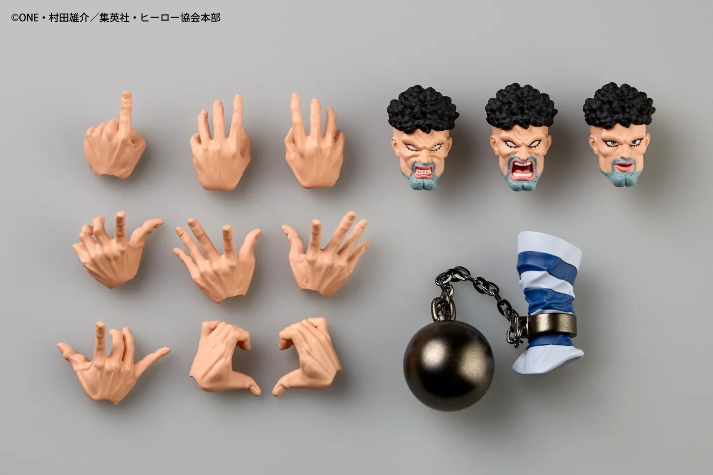 Revoltech Amazing Yamaguchi Action Figure Puri Puri Prisoner - One Punch Man By Kaiyodo