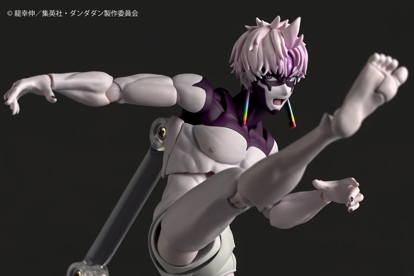 Revoltech Action Figure Jiji / Enjouji Jin - Transformed Ver. DanDaDan / Dan Da Dan By Kaiyodo
