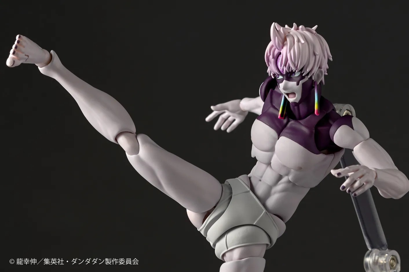 Revoltech Action Figure Jiji / Enjouji Jin - Transformed Ver. DanDaDan / Dan Da Dan By Kaiyodo