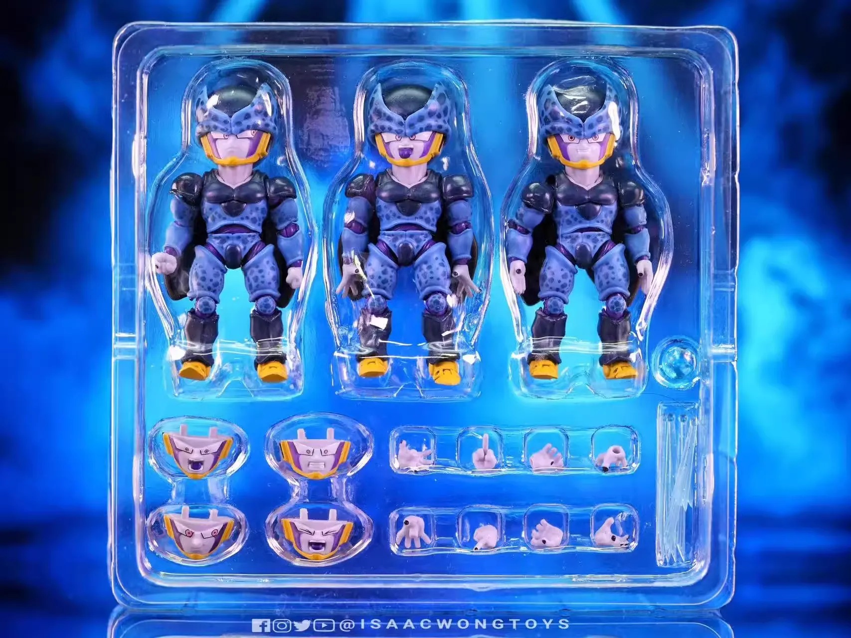 Action Figure 1/12 Trio Cell Junior + Accessories Pack - Dragonball Z By Third Party KW Studio Not Bandai SHF