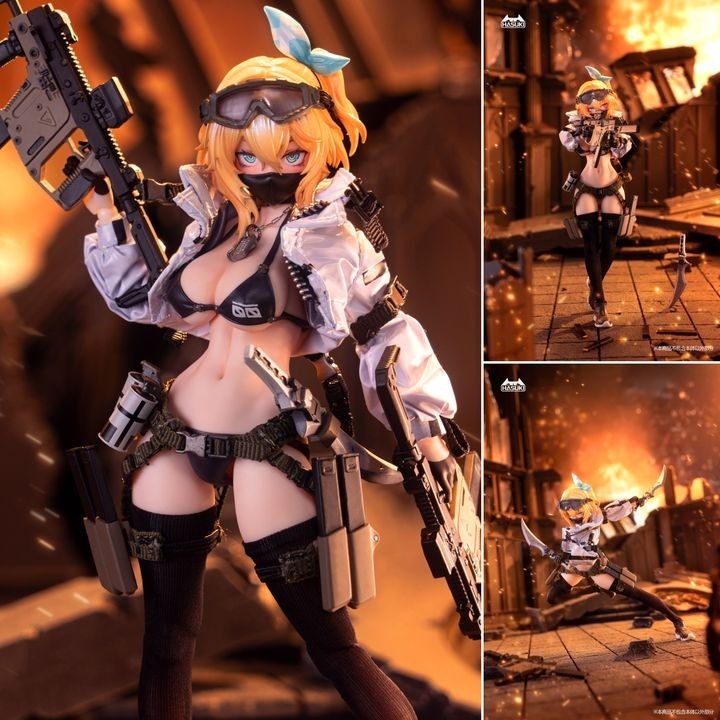 Action Figure 1/12 Pocket Art Series (PA-012) Melina - Cardinal Blade By HASUKI
