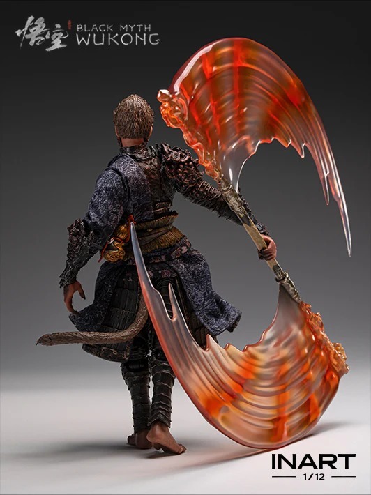 Action Figure 1/12 Sun Go Kong The Destined One Bronze Armor Set Ver. - Black Myth: Wukong By INART