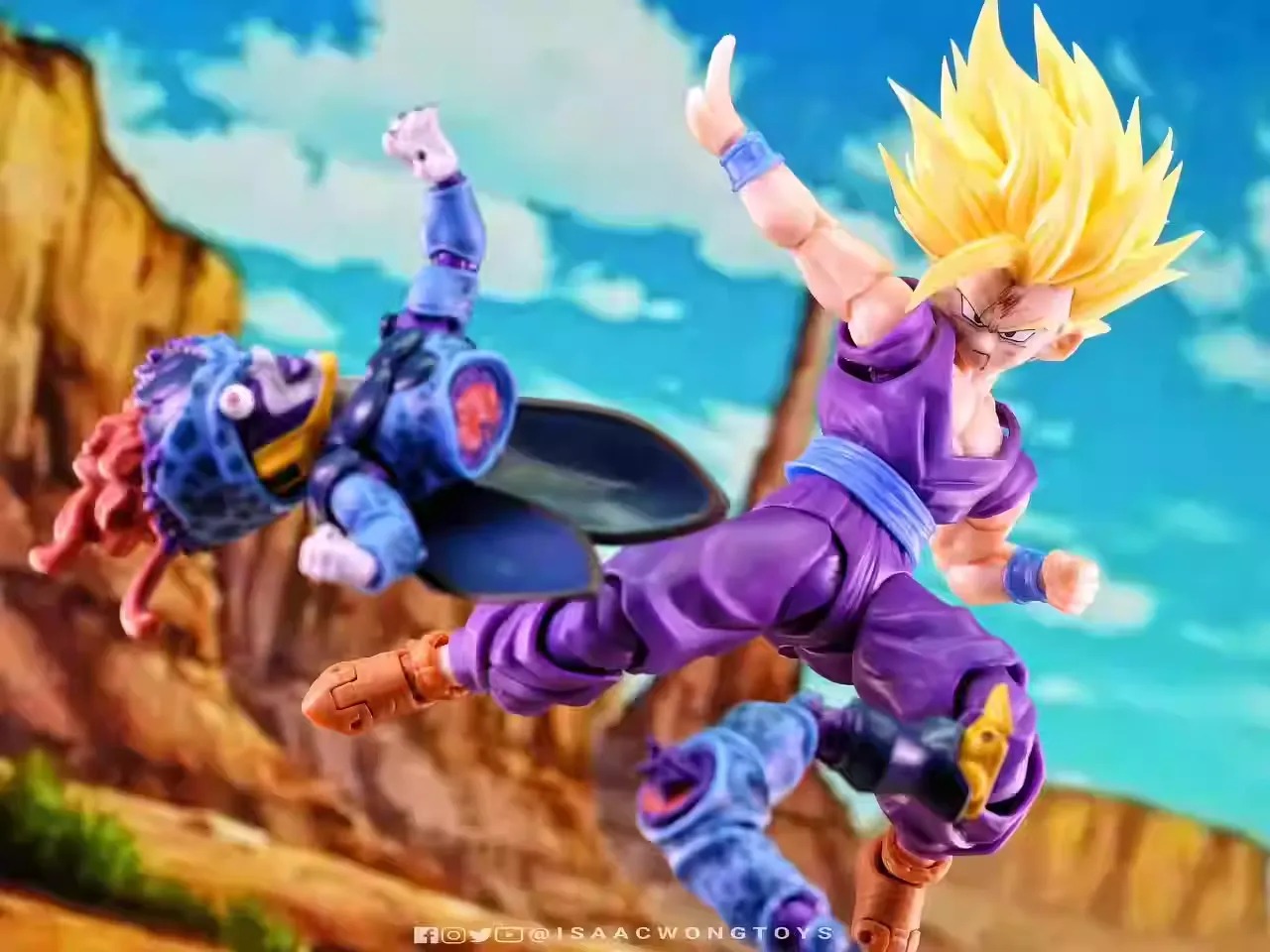 Action Figure 1/12 Trio Cell Junior + Accessories Pack - Dragonball Z By Third Party KW Studio Not Bandai SHF