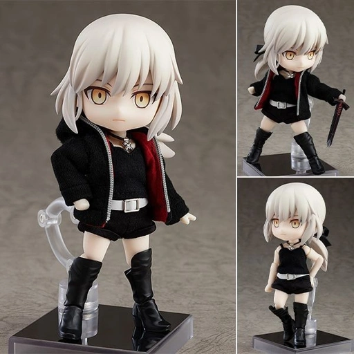 Image of Nendoroid Doll Saber / Altria Pendragon (Alter) Shinjuku Ver. Fate/Grand Order (Re-Release) By Good Smile Company