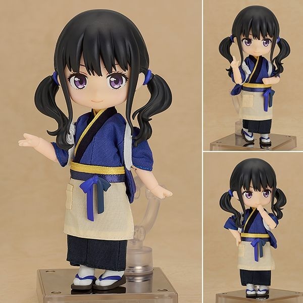 Nendoroid Doll Inoue Takina - Cafe LycoReco Ver. Lycoris Recoil By Good Smile Company