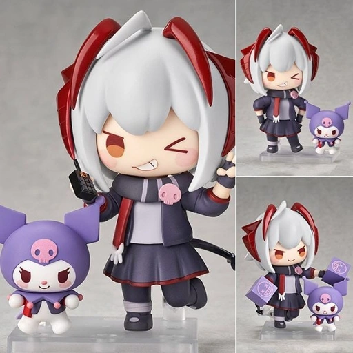 Image of Nendoroid W x Kuromi - Arknights x Sanrio Characters By Good Smile Arts Shanghai