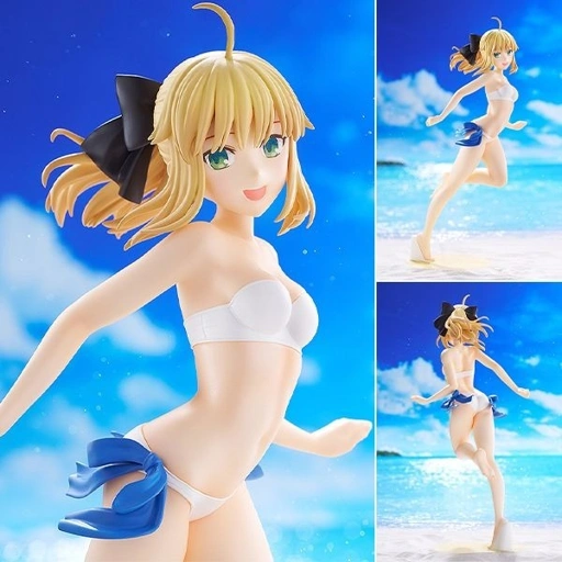 Image of Pop Up Parade L Size Figure Saber Lily / Altria Pendragon - Beach Queens Ver. Fate/Grand Order (23,5cm) By Wave