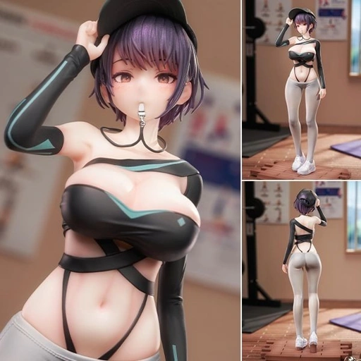 Image of Scaled Figure 1/7 Trainer Coach - Illustration by myabit By WhiteCat