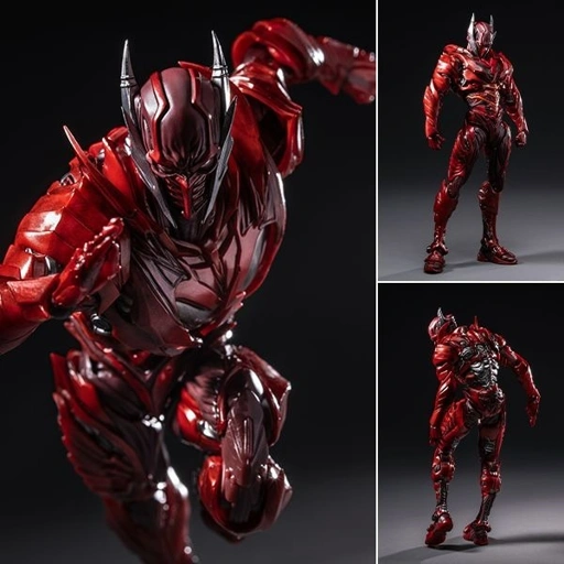 Image of Action Figure 1/12 Batman - The Red Death Ver. Dark Nights : Metal By INART