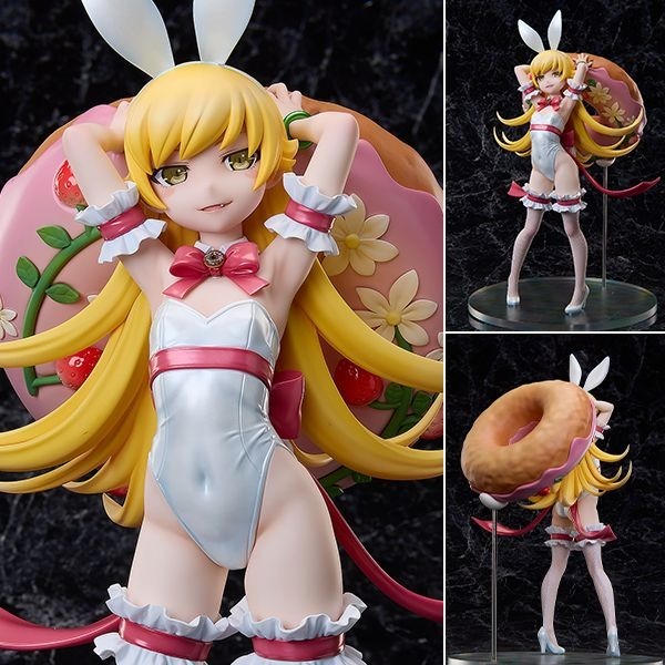 Scaled Figure 1/4 Oshino Shinobu - White Bunny Ver. Monogatari Series By A Dimension
