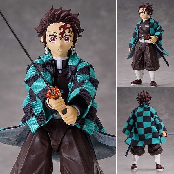 BUZZmod. Action Figure 1/12 Kamado Tanjiro - Ver 2. Kimetsu no Yaiba By ANIPLEX+