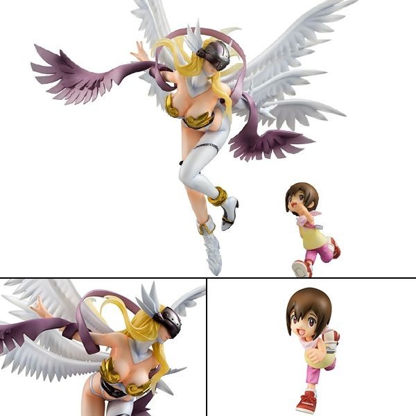 GEM G.E.M. Series Figure Angewomon & Yagami Hikari - Digimon Adventure By MegaHouse