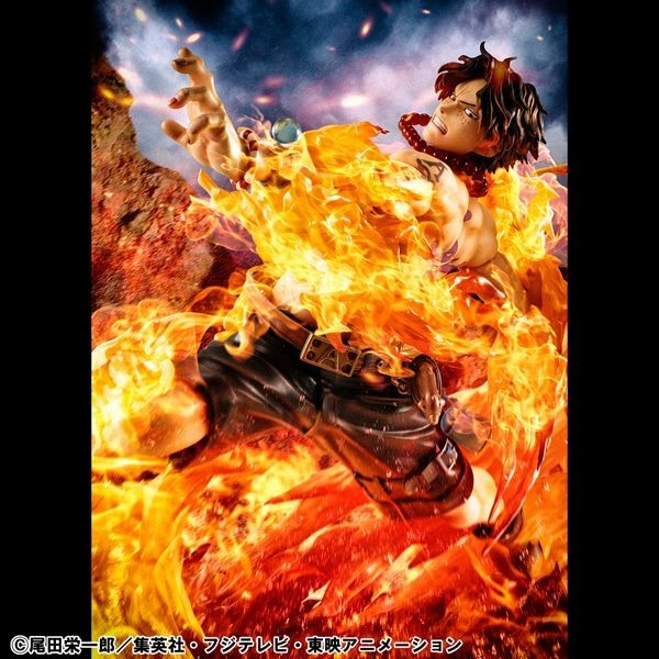 Portrait Of Pirates POP NEO-MAXIMUM Portgas D. Ace - 15th Anniversary Limited Ver. One Piece (Super Limited Re-Release) By MegaHouse