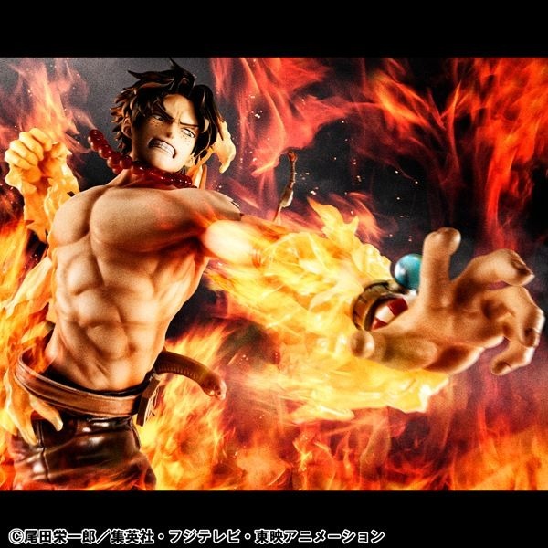 Portrait Of Pirates POP NEO-MAXIMUM Portgas D. Ace - 15th Anniversary Limited Ver. One Piece (Super Limited Re-Release) By MegaHouse