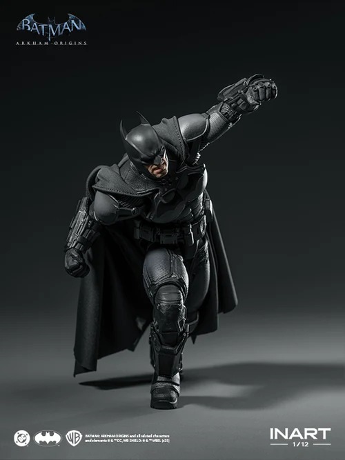 Action Figure 1/12 Batman - Batman : Arkham Origins By INART