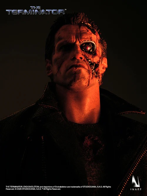 Action Figure 1/6 The Terminator: T-800 By Inart