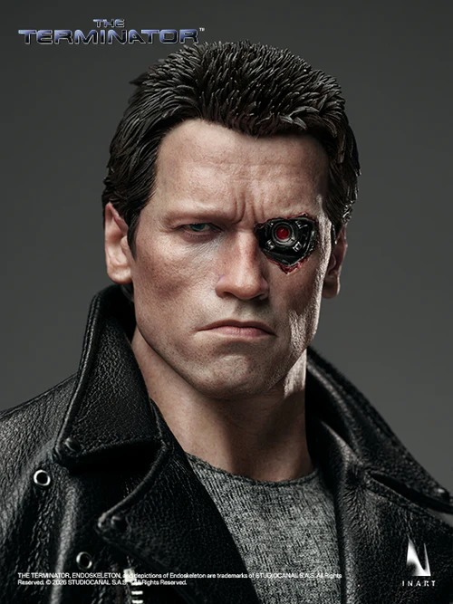 Action Figure 1/6 The Terminator: T-800 By Inart