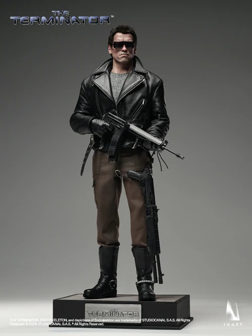 Action Figure 1/6 The Terminator: T-800 By Inart