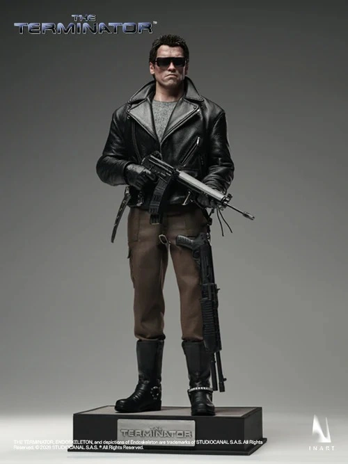 Image of Action Figure 1/6 The Terminator: T-800 By Inart