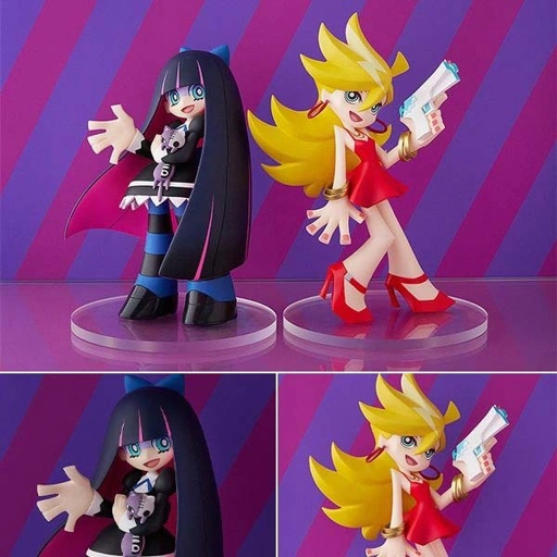 Image of [Set of 2] Pop Up Parade Figure Panty & Stocking Anarchy Set - Panty & Stocking with Garterbelt By Good Smile Company
