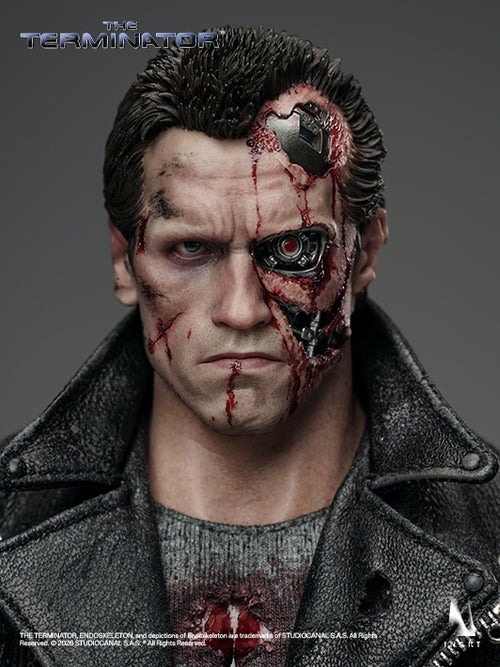 Action Figure 1/6 The Terminator: T-800 By Inart