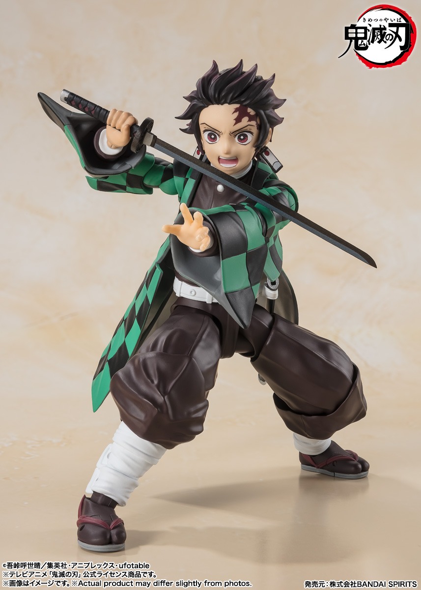 SHF S.H.Figuarts Kamado Tanjiro - Kimetsu no Yaiba (Re-Release) By Bandai Spirits