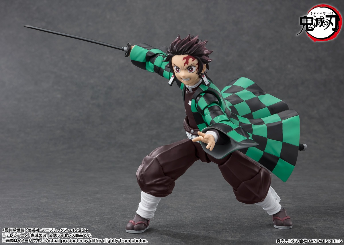 SHF S.H.Figuarts Kamado Tanjiro - Kimetsu no Yaiba (Re-Release) By Bandai Spirits