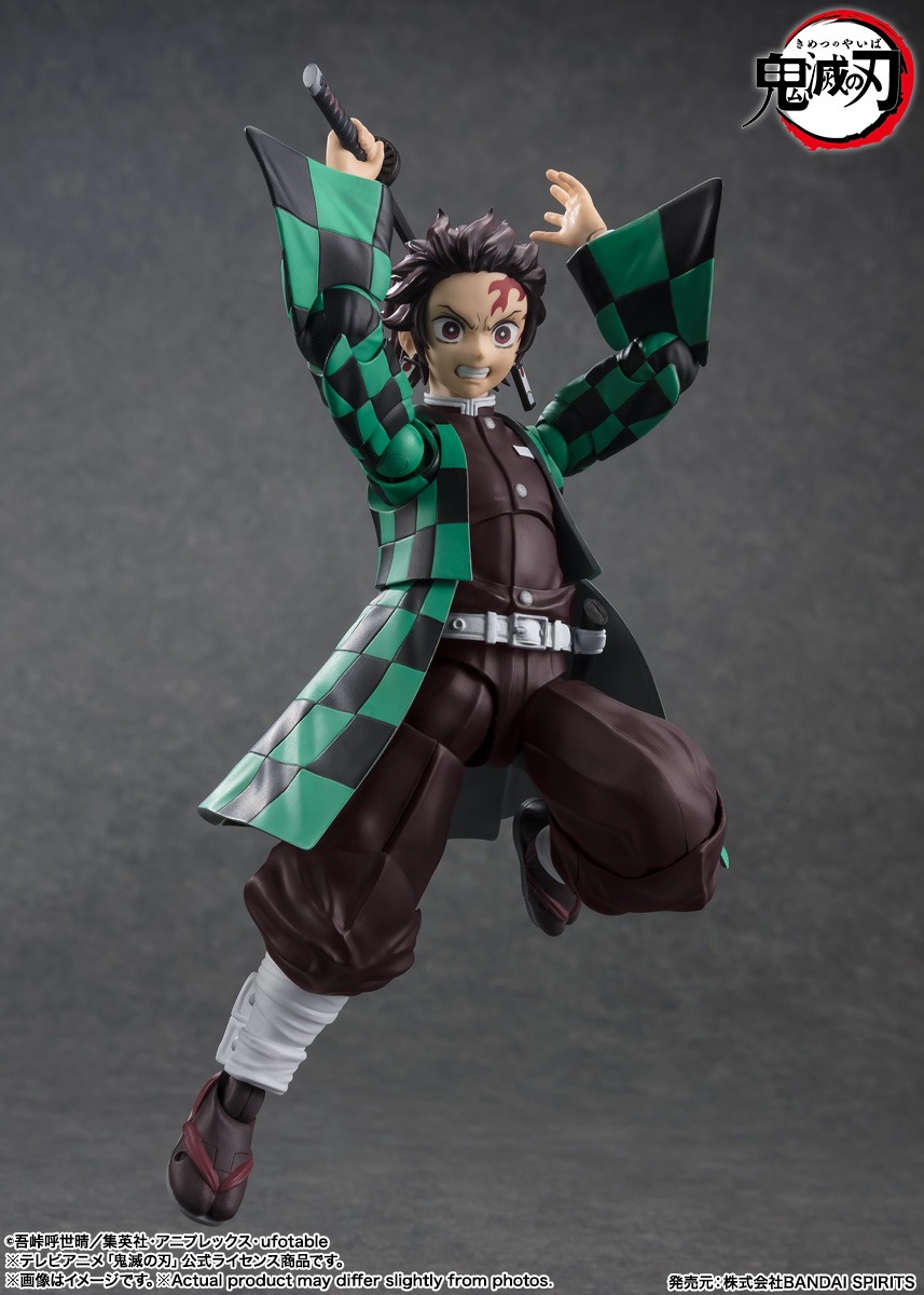 SHF S.H.Figuarts Kamado Tanjiro - Kimetsu no Yaiba (Re-Release) By Bandai Spirits