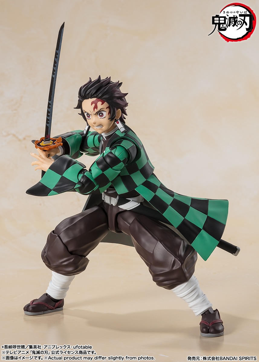 SHF S.H.Figuarts Kamado Tanjiro - Kimetsu no Yaiba (Re-Release) By Bandai Spirits