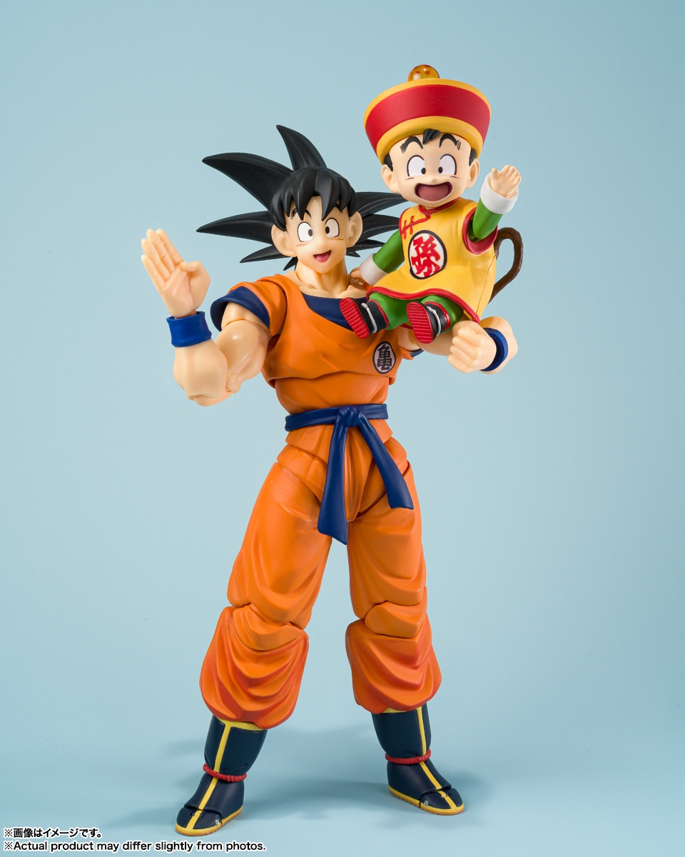 [READY STOCK LIMITED ITEM] SHF S.H.Figuarts SON GOKU & SON GOHAN KID & KINTOUN Exclusive Edition By Bandai Spirits