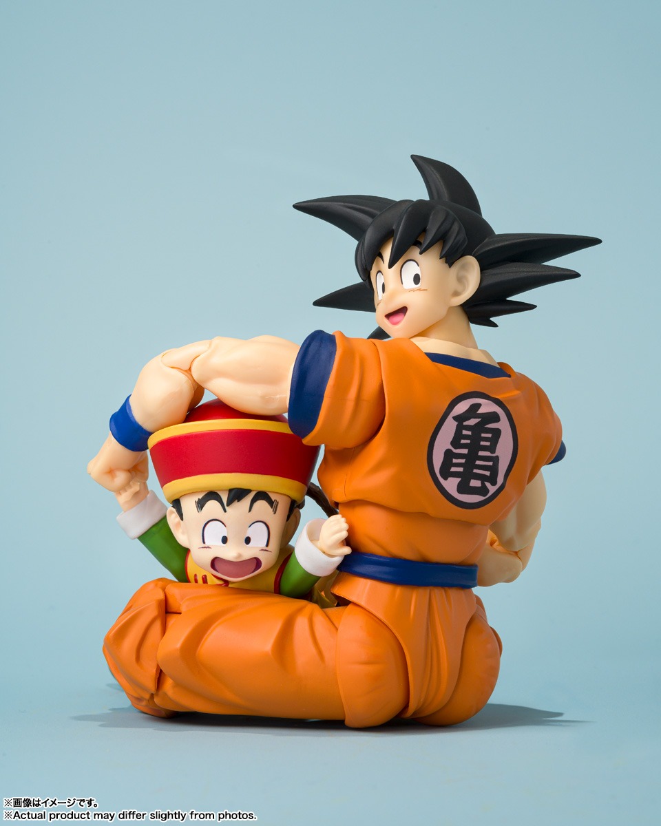 [READY STOCK LIMITED ITEM] SHF S.H.Figuarts SON GOKU & SON GOHAN KID & KINTOUN Exclusive Edition By Bandai Spirits
