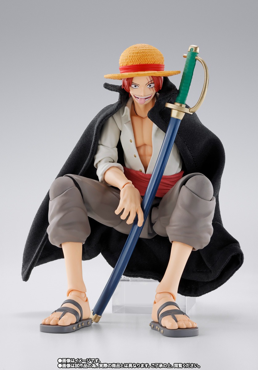 SHF S.H.Figuarts Shanks & Monkey D. Luffy - Childhood Ver. One Piece By Premium Bandai