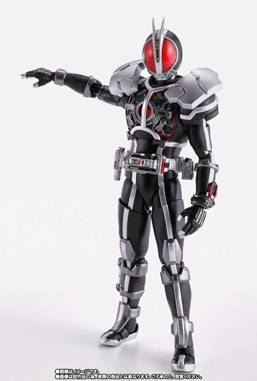 Image of SHF S.H.Figuarts Shinkocchou Seihou Masked Rider / Kamen Rider Faiz Accel Axel Form Tamashi 2024 By Bandai Spirits